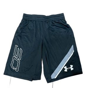 Under Armour  athletic  black and white  short size M